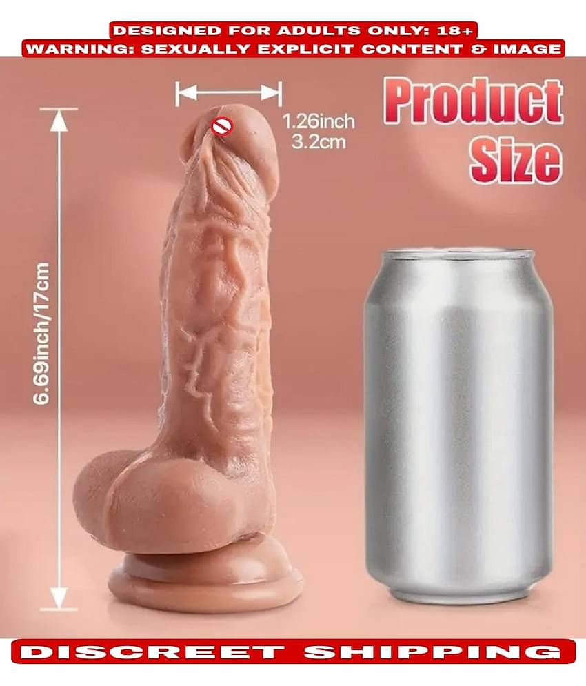 6.5 INCH STRONG VIBRATION FLEXIBLE REALISTIC G*SPOT VIBRATING SUCTION DILDO BY KAMAHOUSE