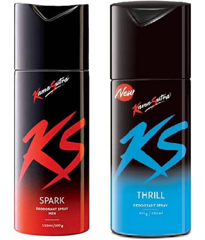 KamaSutra - Deodorant Spray for Unisex 300ML ( Pack of 2 )