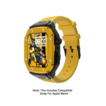 Bumblebee - Apple Watch Strap with Case - Yellow 44/45mm