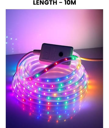SPARKWORLD Multicolor 10 Mtr LED Strip ( Pack of 1 )