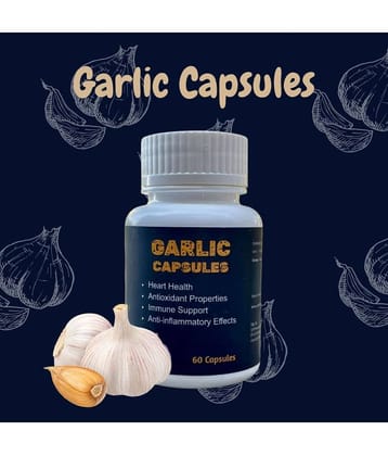 Looks United Ayurvedic Garlic Nutritional Supplement Capsules (Pack of 60Cap)