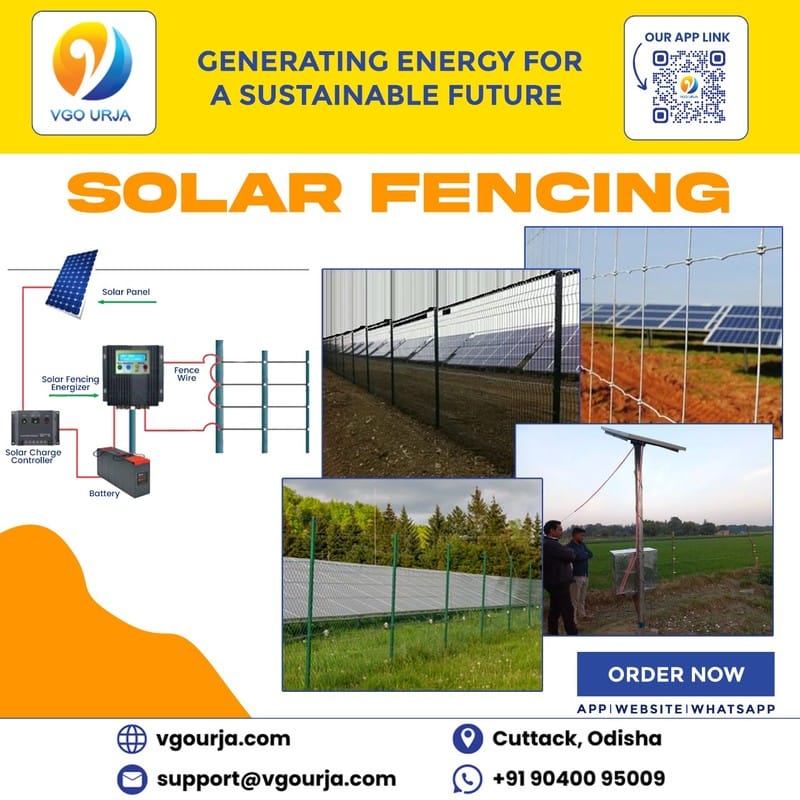 VGO URJA Solar Fencing: Sustainable and Secure Perimeter Protection