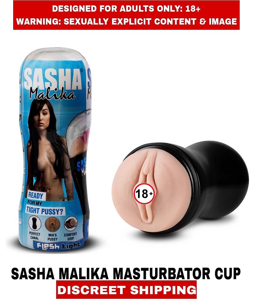 Male Sex Toys Sasha Malika Pussy Masturbator Cup Fleshtight For Men