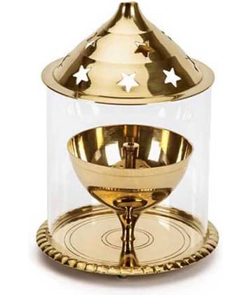 Heaven Decor Brass Akhand Diya - Pack of 1