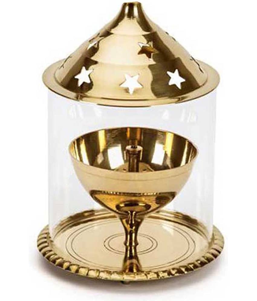 Heaven Decor Brass Akhand Diya - Pack of 1