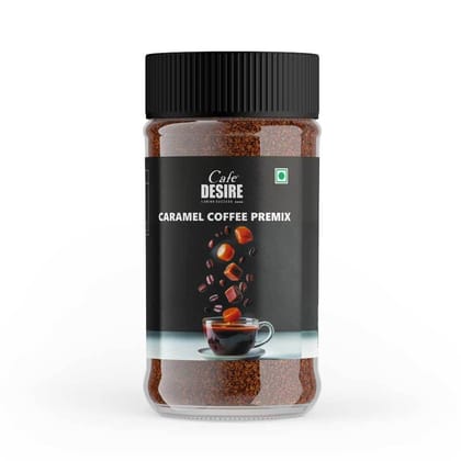 Caramel Coffee Premix Jar 500g