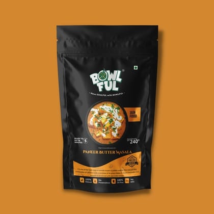 Bowlful Paneer Butter Masala Jain - Jain-Style Rich Paneer Curry