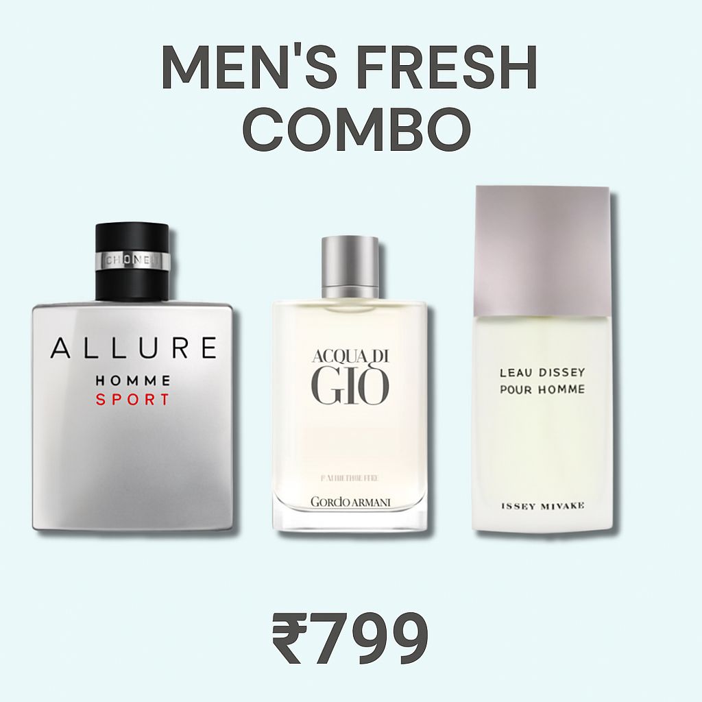 Men's Fresh Combo 3 X 30ml-30ml Perfume Spray x 3