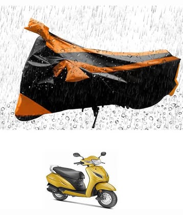 RONISH Bike Body Cover for Honda Activa 5G ( Pack of 1 ) , Orange