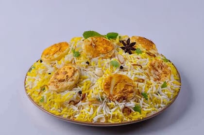 Lucknowi Egg Biryani - Half Kg