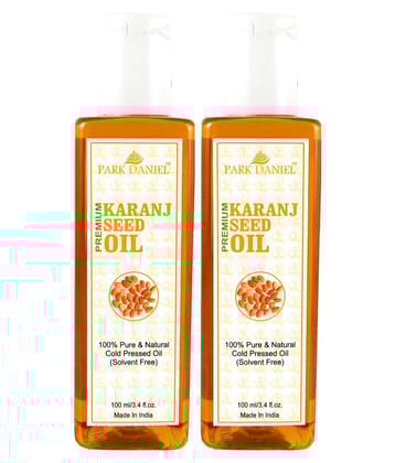 Park Daniel Premium Karanj oil(200 ml) 100 ml Pack of 2