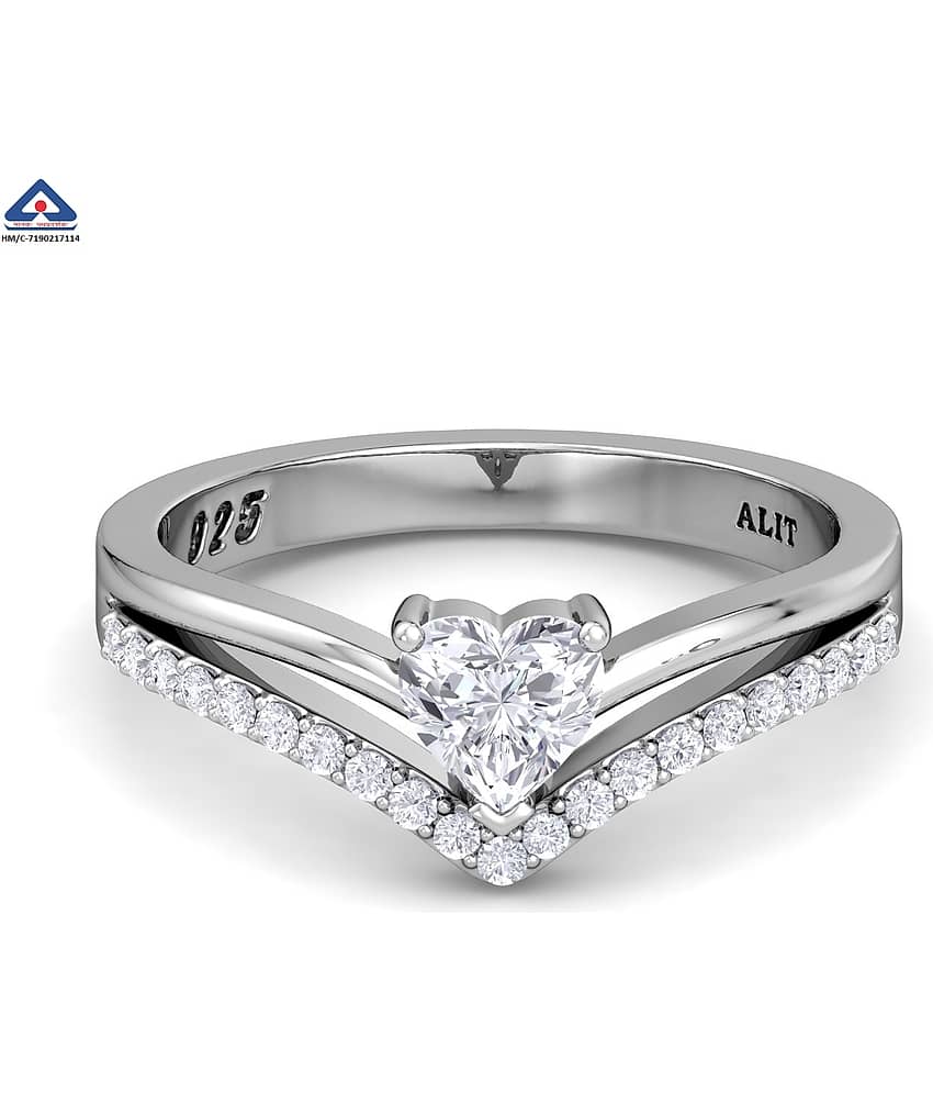 ALITJEWELLERY - Silver Rings ( Pack of 1 )