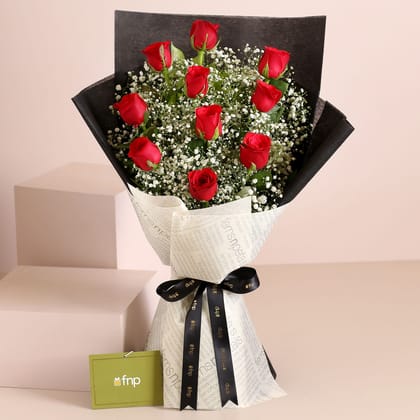 Lap Of Luxury Roses Bouquet