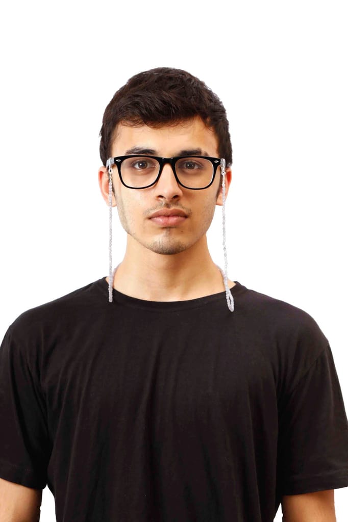 Semi Precious Beaded Mask Chain (Unisex)