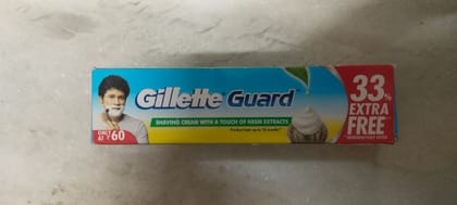 Gillette guard shaving cream 125 g
