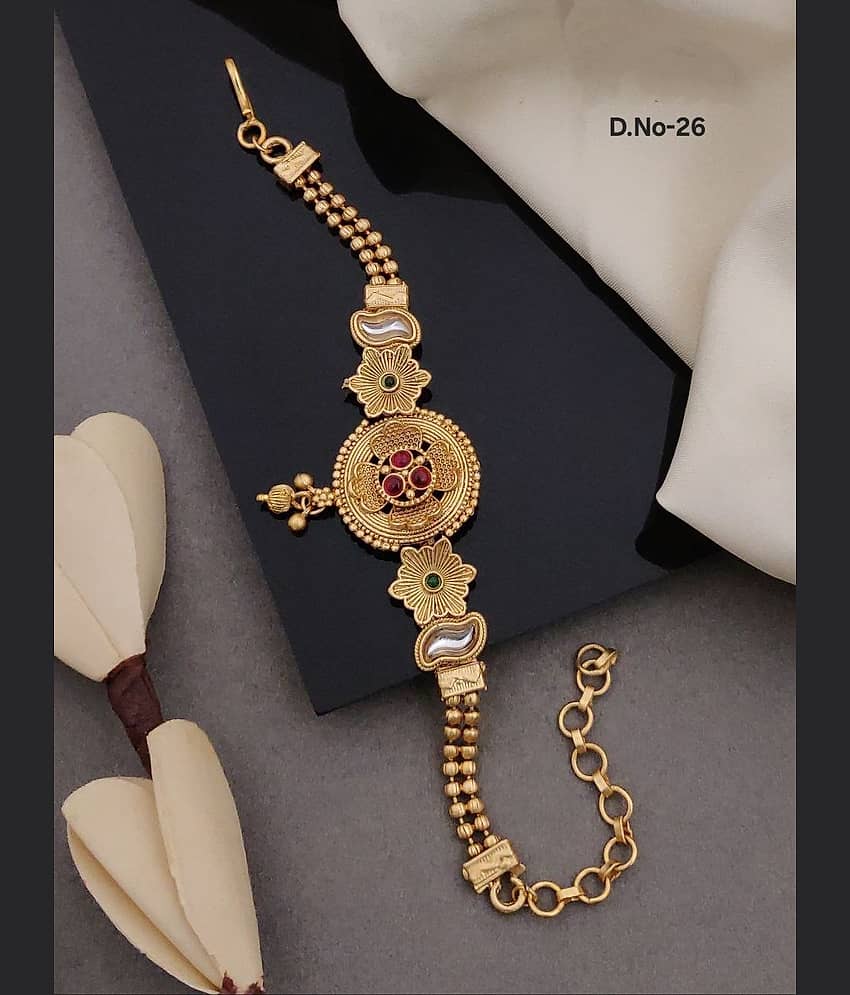 Shivay Fashion Gold Bracelet ( Pack of 1 )