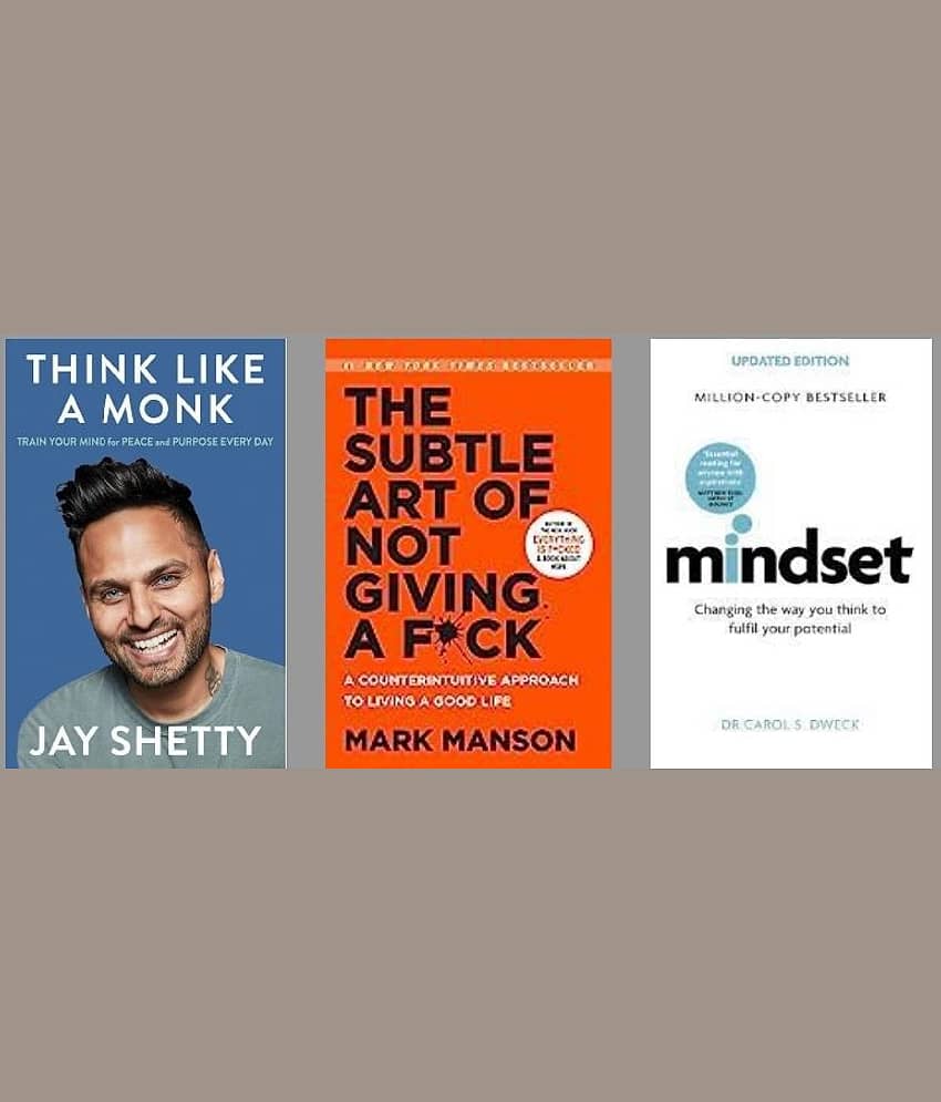 Think Like A Monk + The Subtle Art + Mind Set