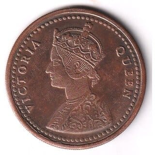 50 Grams 1 Anna 1818 Victoria Queen Silver Plated Ancient India Coin Heritage