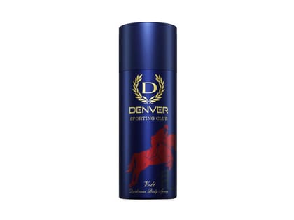Denver Volt Deo 165ml, Long Lasting Deo for Men & Boys Denver Volt Deo 165ml, Long Lasting Deo for Men & Boys