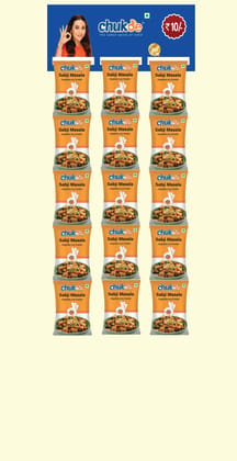 Chukde Sabji Masla Powder Hanger Rs 10