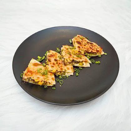 Smashed Pindi Chole Quesadilla.