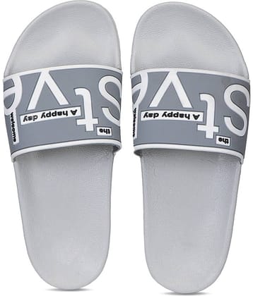Bersache Grey Men's Slide Flip Flop