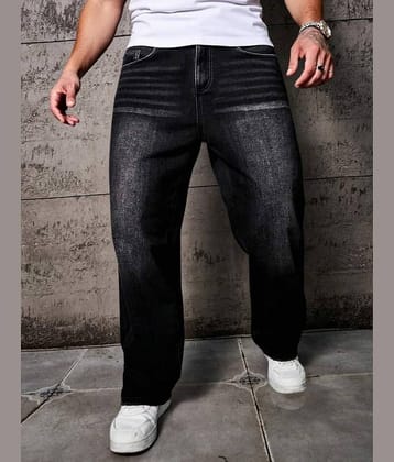 9x denims Clean Look Men's Jeans - Black ( Pack of 1 )