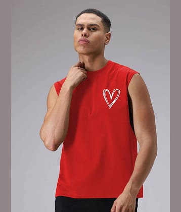 VIOUR Men Cotton Blend Relaxed Fit Printed T-Shirt ( Multicolor2 )