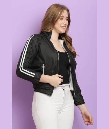 PLUS PARADISE - Polyester Blend Black Jackets