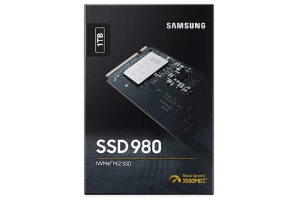 Samsung 980 1TB Upto 3500MB-s NVMe M.2 PCIe Internal Solid State Drive SSD MZ-V8V1T0BW