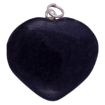 Black Turmoline Heart Pendant for Reiki Healing and Crystal Healing,Traditional Astrological Pendant for Women and Mens | Lucky Charm Positive Vibes Energy | Necklace,Pendant,Gifts(KI_27)  by Krishna Impex