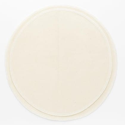 KARTHI7OCT STORE Idli Cloth for Steaming (4 Pieces) - 30 cm & 32.5 cm Diameter - Muslin/Gada Cloth Suitable for 5 and 7 Pit Idli Plates - Kolukattai (Modak) Thuni - Idiyappam Steam Cloths