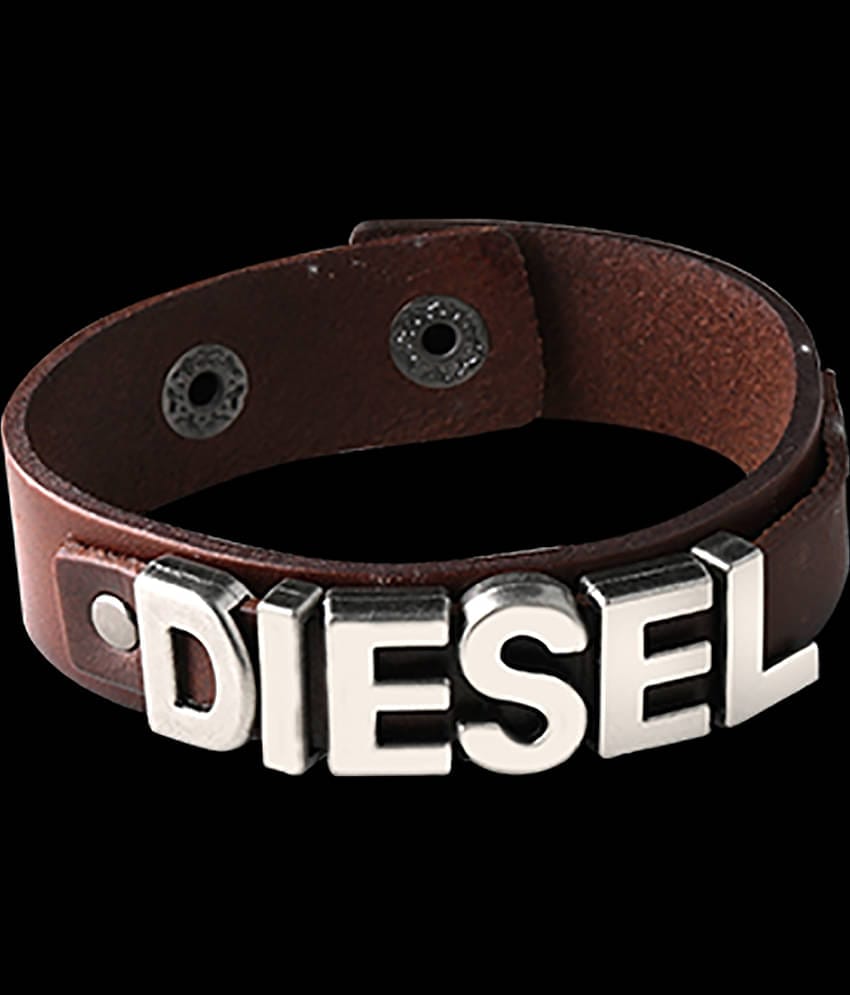 SILVERSHINE Exclusive DIESEL Studded  Designer Bracelet for men Jewellery