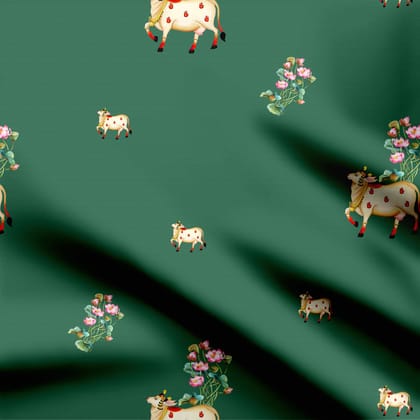 Lotus Green Cattle-Cotton