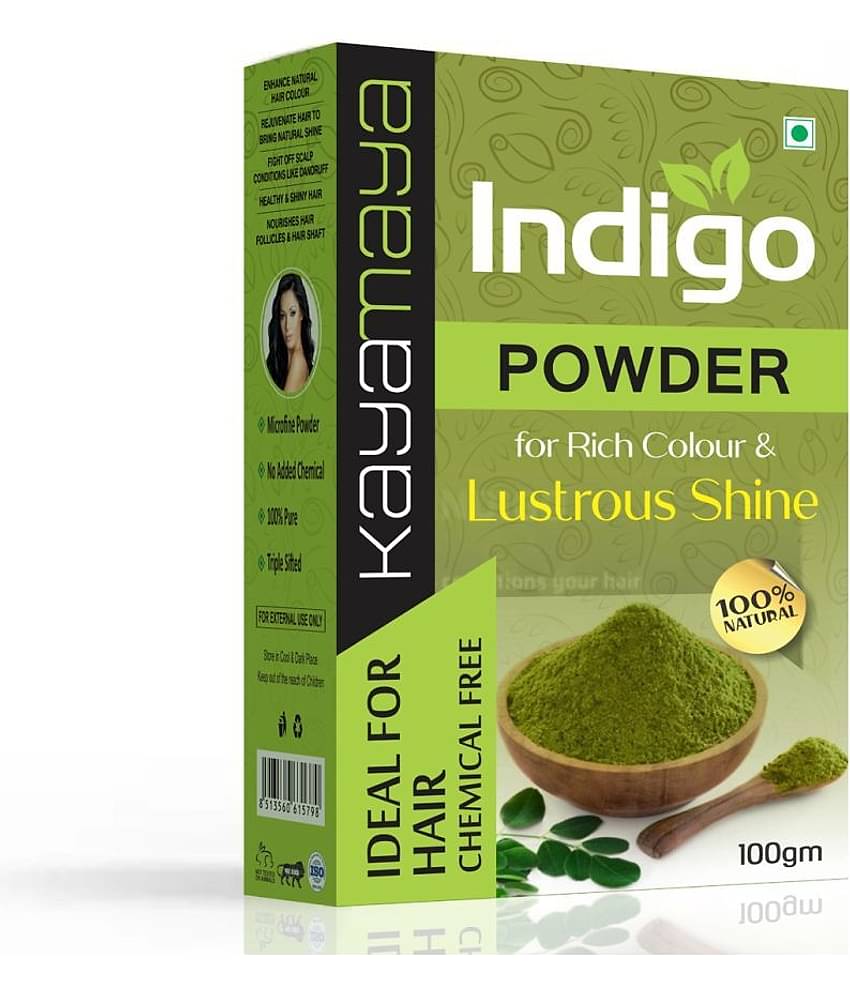 Kayamaya 100% Organic Indigo Powder Organic Henna 100 g