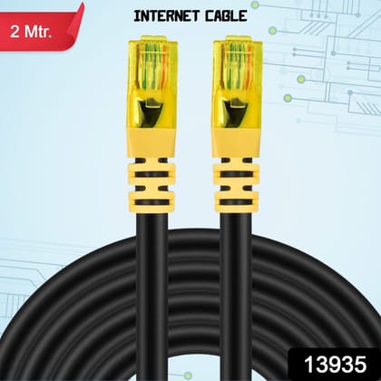 Heavy Duty Cat 5 Ethernet Cable Internet Cable (2 Mtr. / 1 Pc)