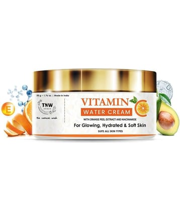 TNW - The Natural Wash Vitamin C Water Cream With Niacinamide, Hydrates Skin, 50G