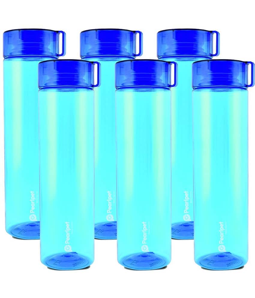 PearlPet - Olive Green Water Bottle ( Pack of 6 )