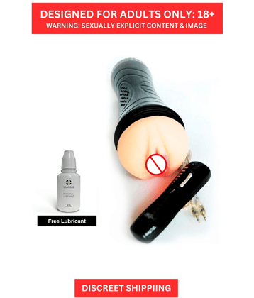 7 Speed Vibrating Male Masturbator With Free Lubricant