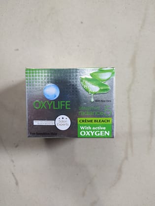 oxylife sensitive creme bleach