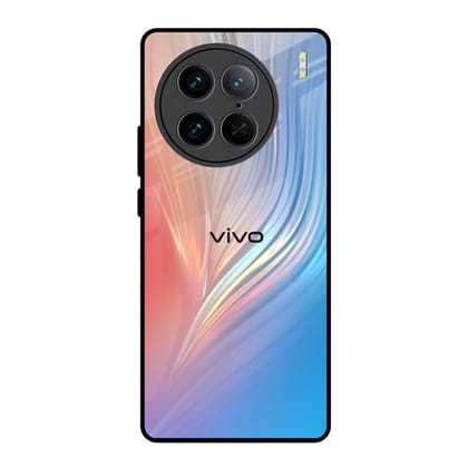 Mystic Aurora Glass Case for Vivo X90 Pro 5G