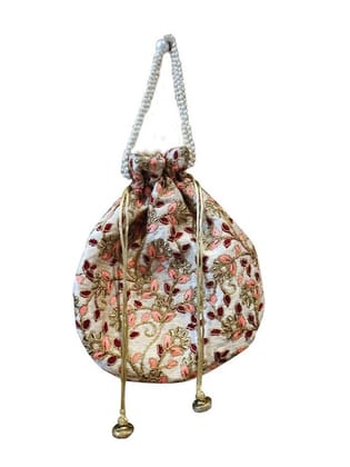 Printed Astara Ethnic Drawstring Potlis