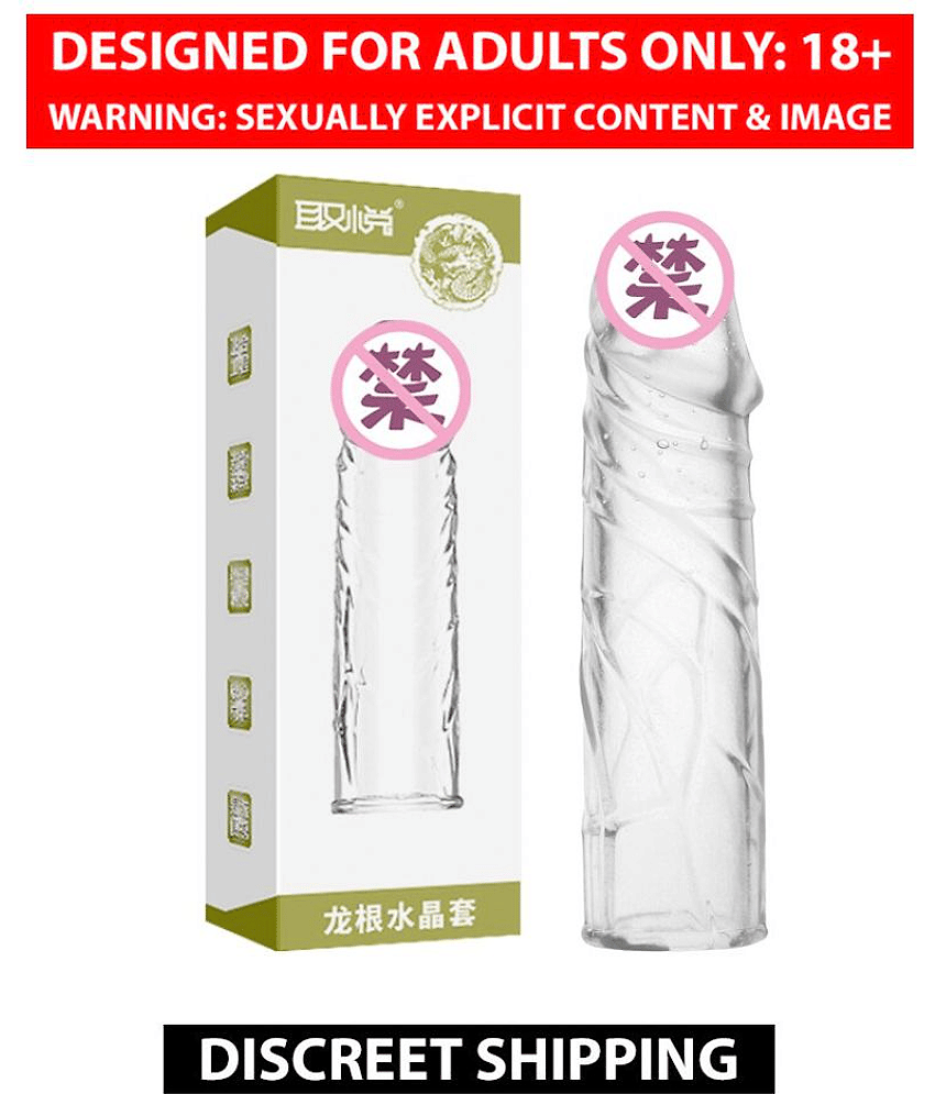 Soft Silicone Transparent Reusable Condom