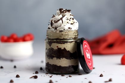 Death by chocolate (dbc) jar cake