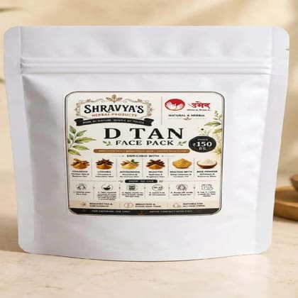 D-Tan Face Pack 30 gm D-Tan Face Pack 30 gm