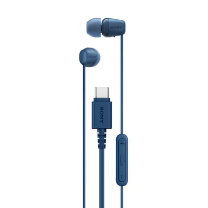 Sony IER-EX15C Wired in Ear Type C Headphones, in-Line Remote for Volume & Mute Function with Mic, Tangle Free Serration Wire, Compatible with USB-C Devices, High Sound Quality (Blue) Sony IER-EX15C Wired in Ear Type C Headphones, in-Line Remote for Volu Sony IER-EX15C Wired in Ear Type C Headphones, in-Line Remote for Volume & Mute Function with Mic, Tangle Free Serration Wire, Compatible with USB-C Devices, High Sound Quality (Blue) Sony IER-EX15C Wired in Ear Type C Headphones, in-Line Remote for Volu