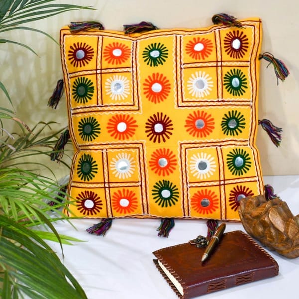 Katha Mirror Work Kushan Each