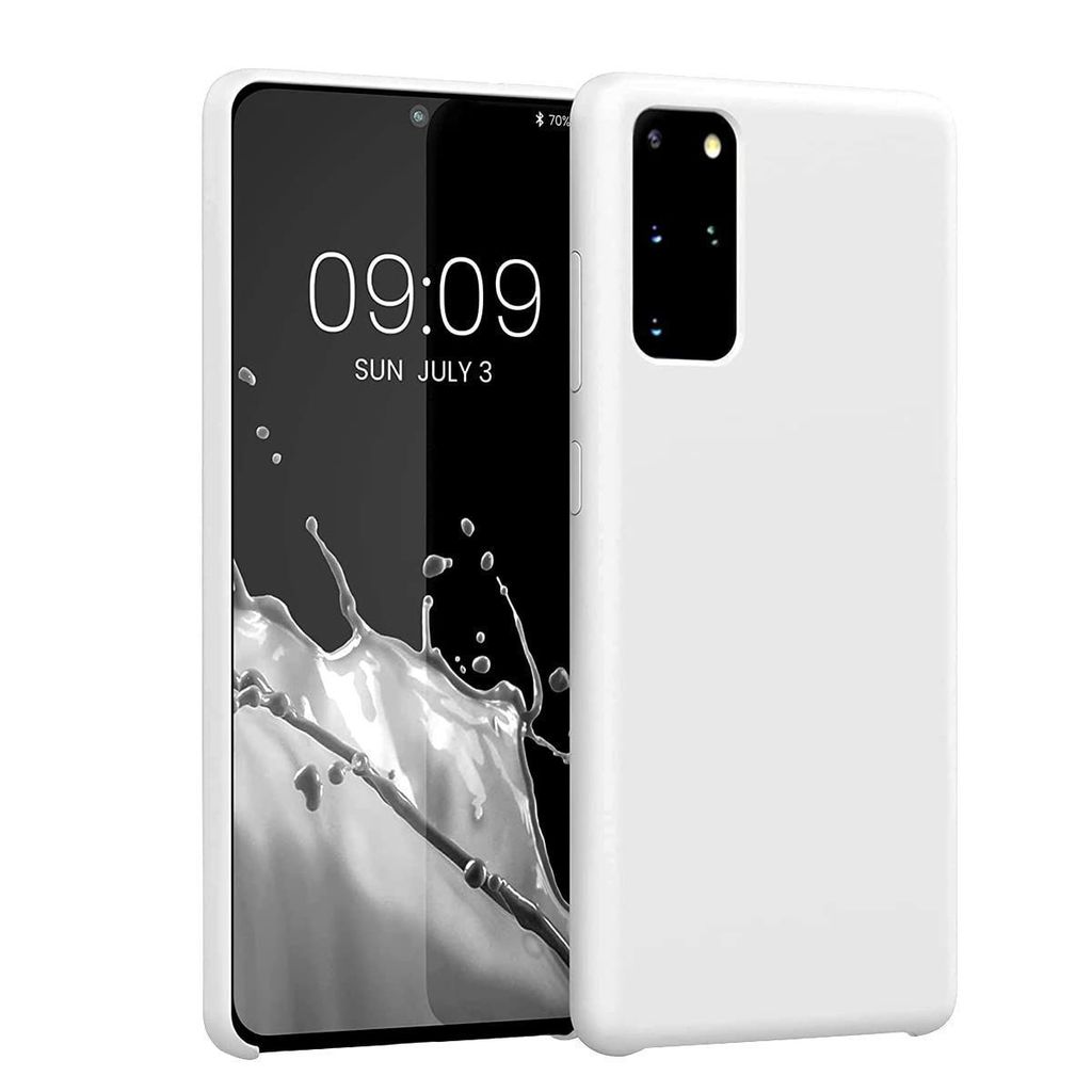 LIRAMARK Liquid Silicone Soft Back Cover Case for Samsung Galaxy S20 Plus / S20 Plus 5G