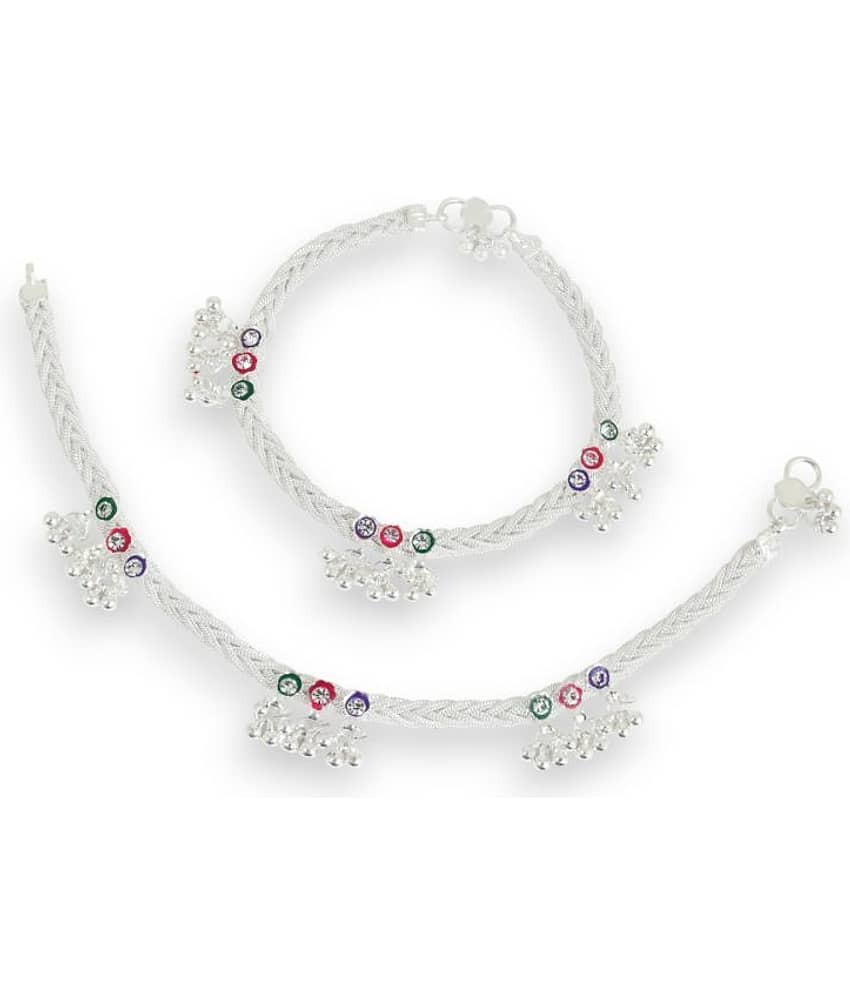 AKLINA Multicolor Anklets ( Pack of 1 )