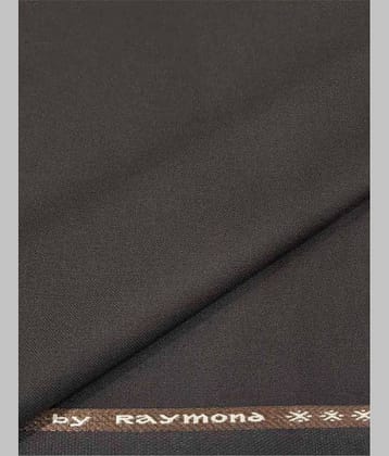Raymond Brown Polyester Blend Men's Unstitched Pant Piece ( Pack of 1 )